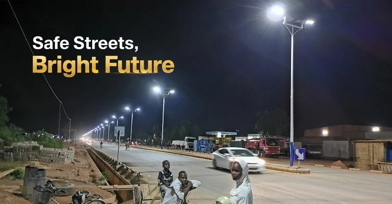 ALL IN ONE SOLAR STREET LIGHT